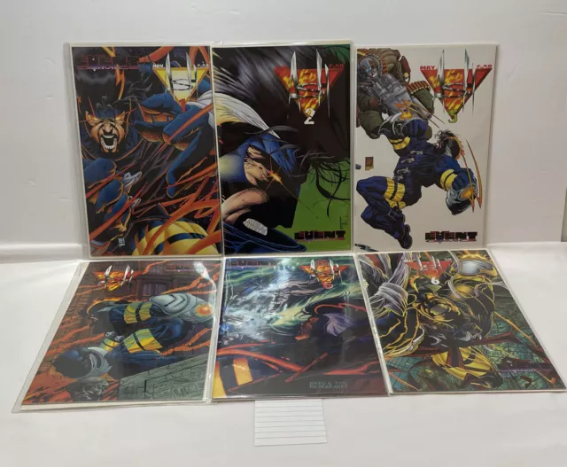 Ash Comic Book Lot Of 6 Event Comics Vol 1 #1 2 3 4 5 6  Year 1994 & 1995 VG+
