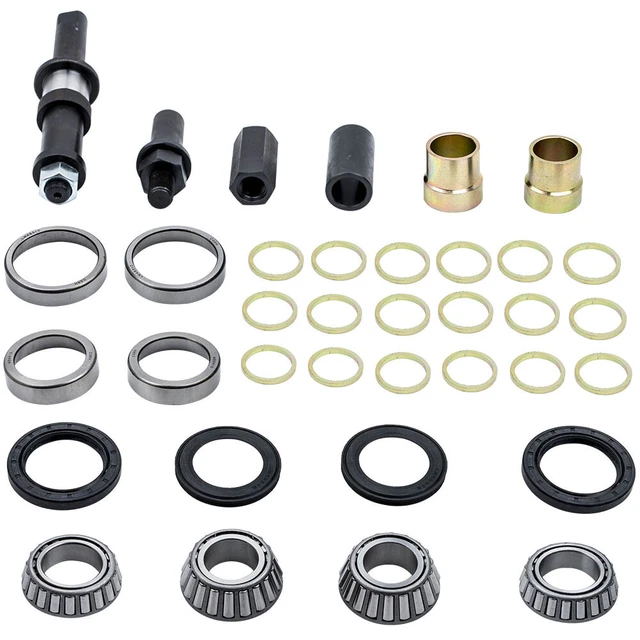 2x Outer Wheel Bearings and Races&Bearing Spacers &Inner Seals for Corvette 1982
