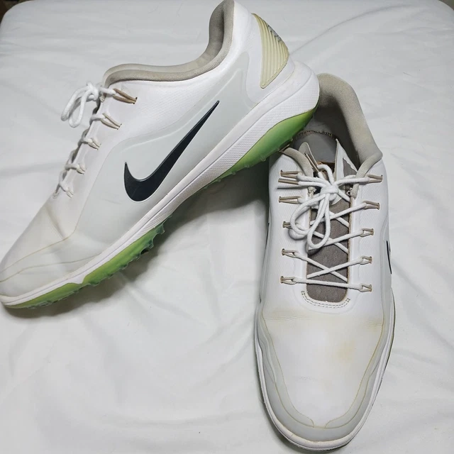 NIKE MENS SZ 9 React Vapor 2 Golf Shoes White Blue BV1135  display picture 2