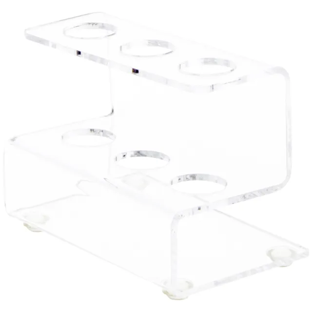 Plymor Acrylic Flatware Display Stand, 3.25" H x 4.5" W x 3"D (Holds 3 Utensils)