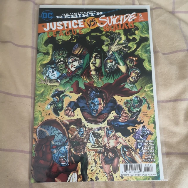 JUSTICE LEAGUE VS Suicide Squad DC Universe Rebirth 5 EUR 3,46 ...