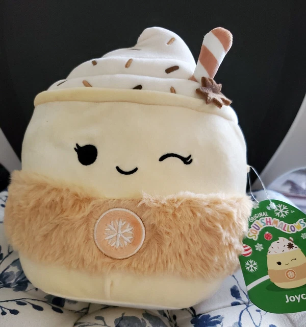 SQUISHMALLOWS CHRISTMAS WINTER Squad Joyce The Cute Eggnog Latte 7.5