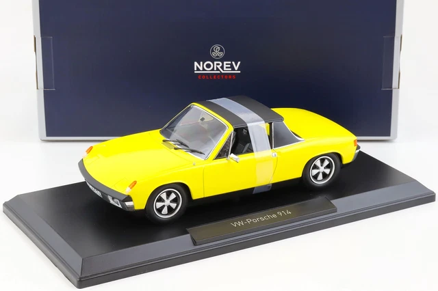 Miniature Porsche 914-6 1973 Norev à L'échelle 1/18 - Réf 180188, Neuve