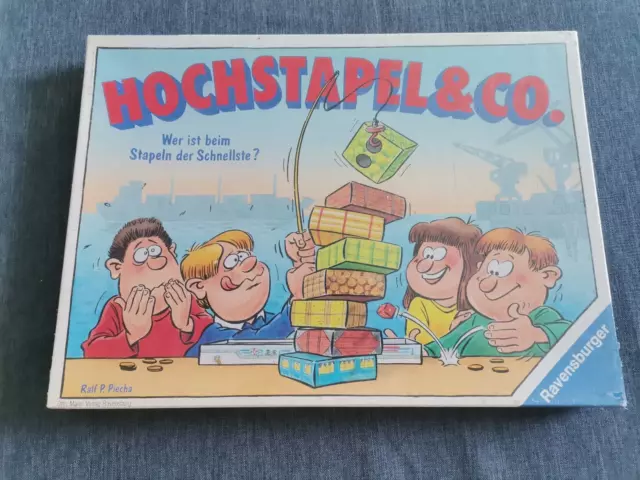 HOCHSTAPLER & CO. - Wer ist beim stapeln der schnellste? - Ravensburger - OVP