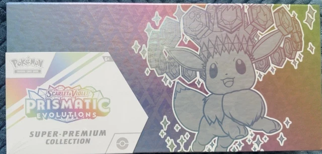 Super Premium Collection POKEMON TCG PRISMATIC Evolutions Super Premium Collection £182.72 ...