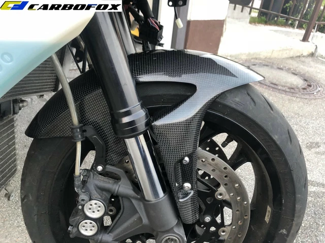 CARBON FIBER FRONT Fender Mudguard + Rear Hugger YAMAHA YZF-R1 2015 ...