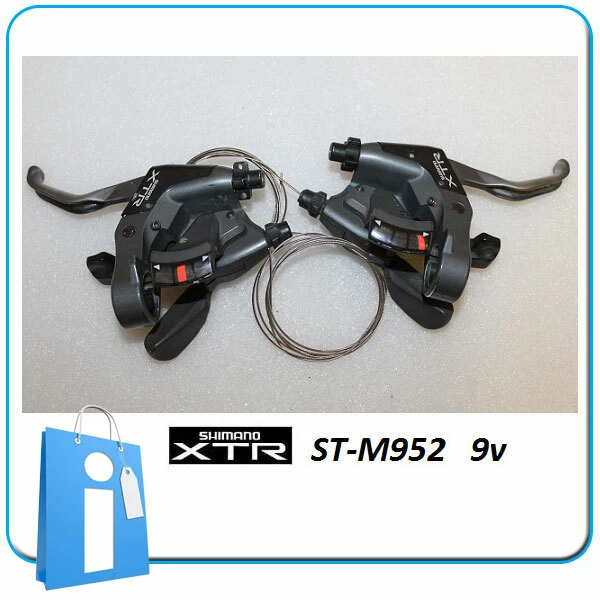 MANETAS FRENOS CAMBIO Shimano XTR ST M952 9V M952 MTB V Brake