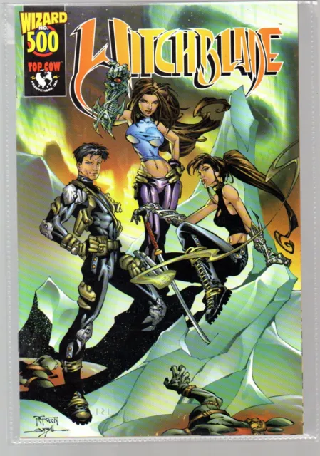 Witchblade 500   1/2  Wizard edition with COA   Top Cow 1998