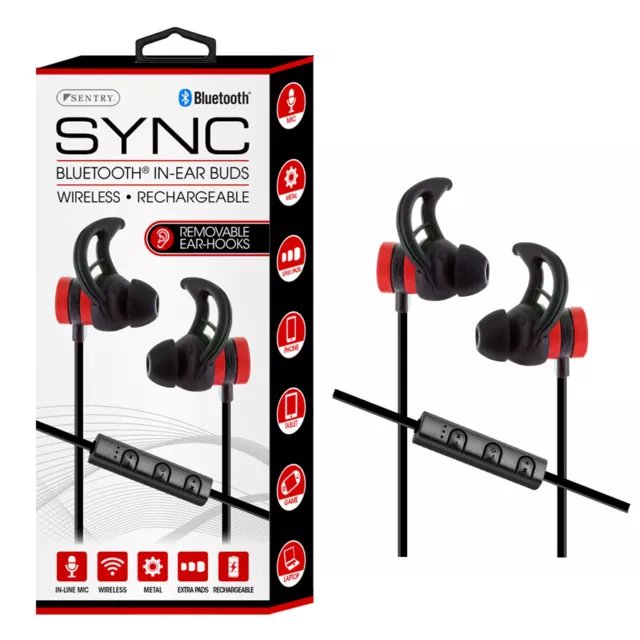 SENTRY INDUSTRIES INC. BT200 Wireless Bluetooth Stereo Headphone
