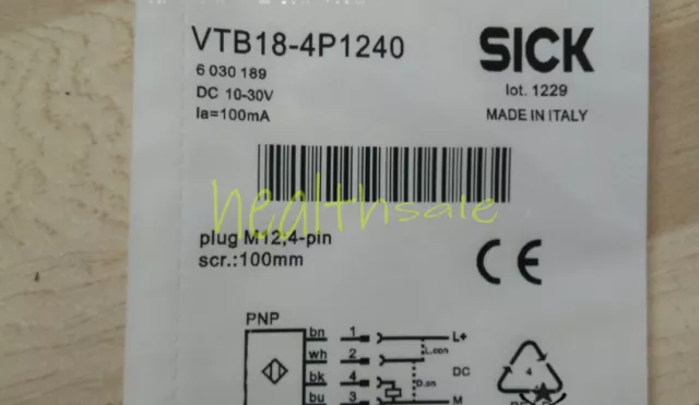 NEW ONE SICK Photoelectric Switch VTB18-4P1240