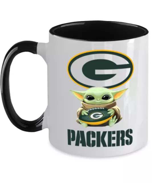 Dallas Cowboys Christmas Baby Yoda Star Wars Funny Happy NFL Ceramic Mug  11oz