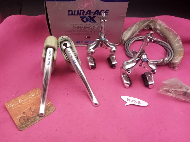 Pièce Cyclisme Rétro Shimano Levier De Frein Shimano Dura-Ace BL-7402 - Pièce Rétro NOS (New Old Stock) Neuve En Boîte - Pour Vélo Vintage Levier Frein Bike Rétro