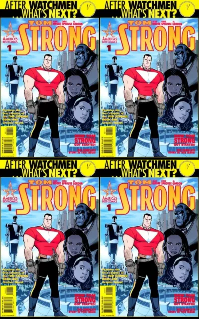 Tom Strong #1 Special Edition (2009) DC Comics - 4 Comics