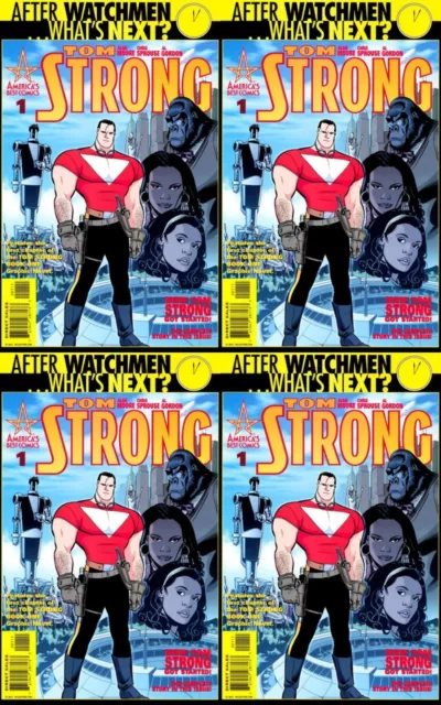 Tom Strong #1 Special Edition (2009) DC Comics - 4 Comics