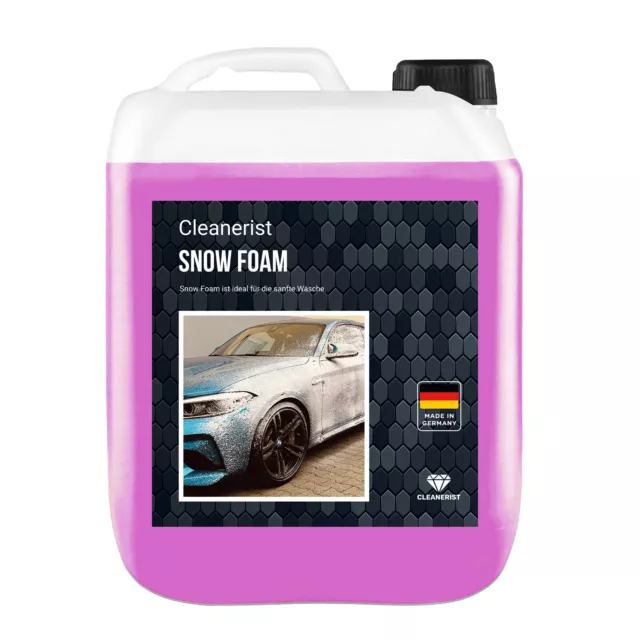 5 Liter Snowfoam Pink Snow Foam Aktivschaum Autowäsche Shampoo Vorwäsche Foamer