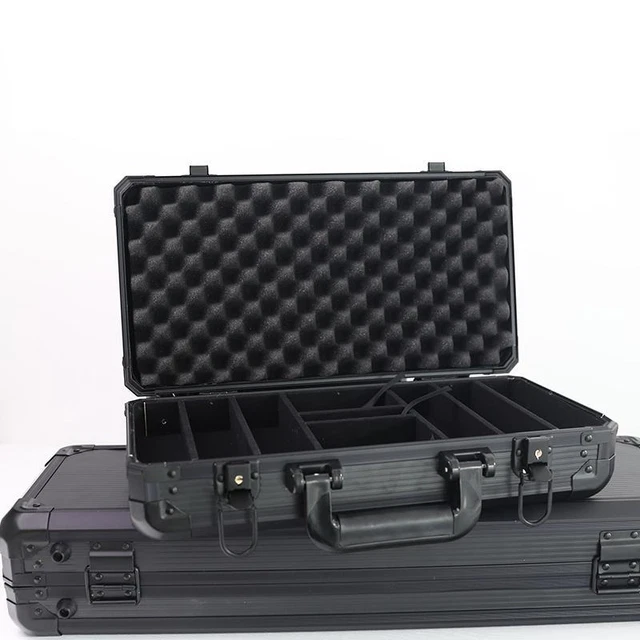 New Texas Poker Chips Case Portable Monopoly Chips Storage Box  House Suitcase