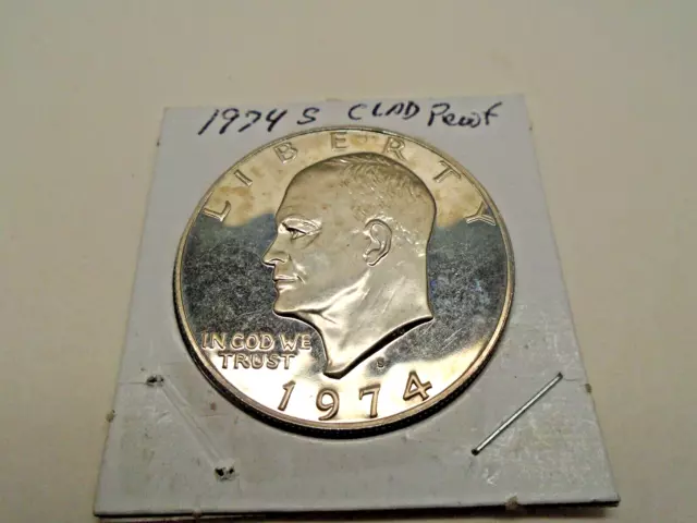 1974 S Proof Eisenhower Dollar