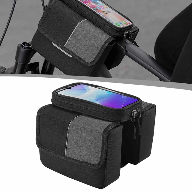 ROAD BIKE TOP Tube Bag Secure Attachment with Triangle Sticky Stickers