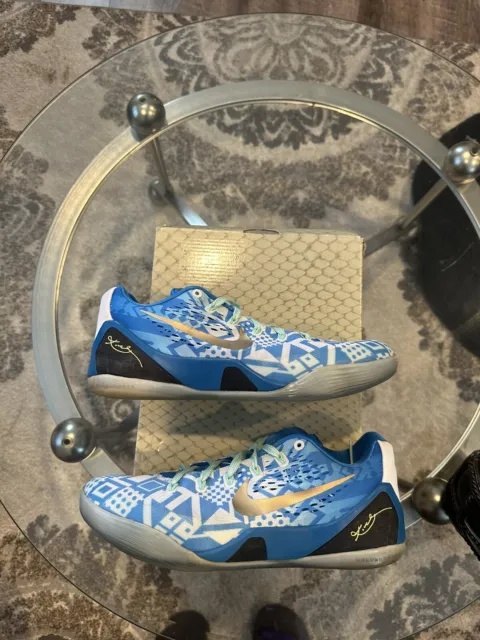 Nike Kobe 9 Blue Gold White Low Hyper Cobalt Shoes 646701-414 Men'S Size 10  $149.00 - Picclick