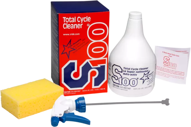 S100 Total Cycle Cleaner - Deluxe Kit - 1L