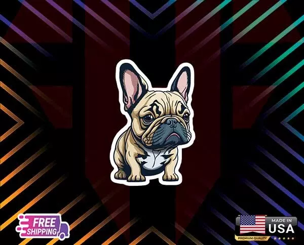 French Bulldog Frenchie Car Decal Sticker Design Laminated Custom Size Dm Me