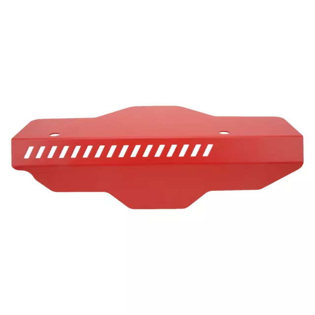 Red Pulley Cover Aluminium Alloy High Accuracy Car Accessories Replacement For