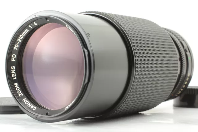[Near MINT] Canon New FD NFD 70-210mm f/4 Zoom Macro MF Lens w/Cap From JAPAN