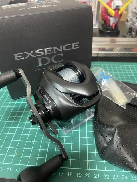 リール SHIMANO 17EXSENCE DC XG LEFT 17 Exsence DC XG Left (USED, 9/10) complete pouch/box set