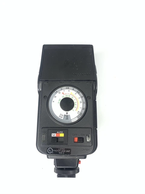 VINTAGE MINOLTA AUTO 132X PHOTOFLASH CAMERA FLASH a5ae