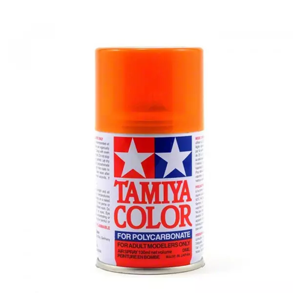 Tamiya COLORE SPRAY ARANCIO TRANSLUCENT per carrozzerie bomboletta PS-43 100ml