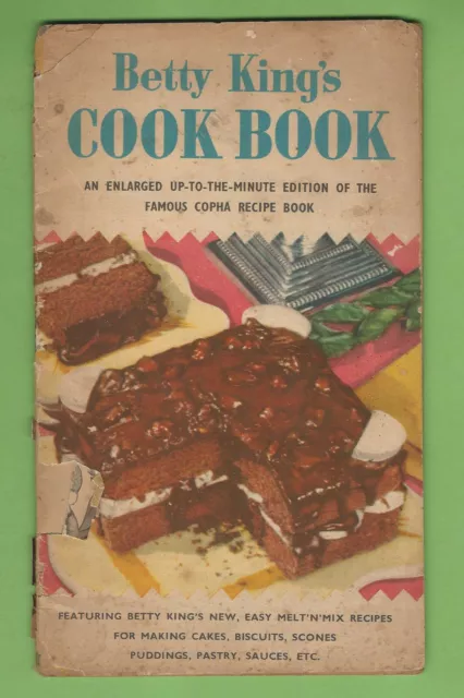 #D267.   PRE 1970s   BETTY KING'S RECIPE COOK BOOKLET