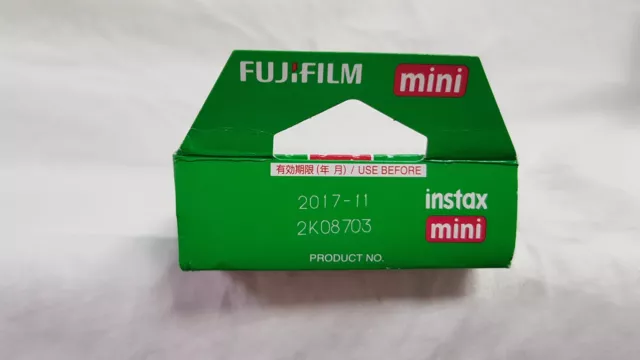 NEW Fujifilm Instax Mini 10 Sheets Instant Film Dated 11-2017 2