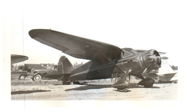 Stinson Reliant Gullwing Airplane Aircraft Vintage Photograph 5x3.5" NC15174