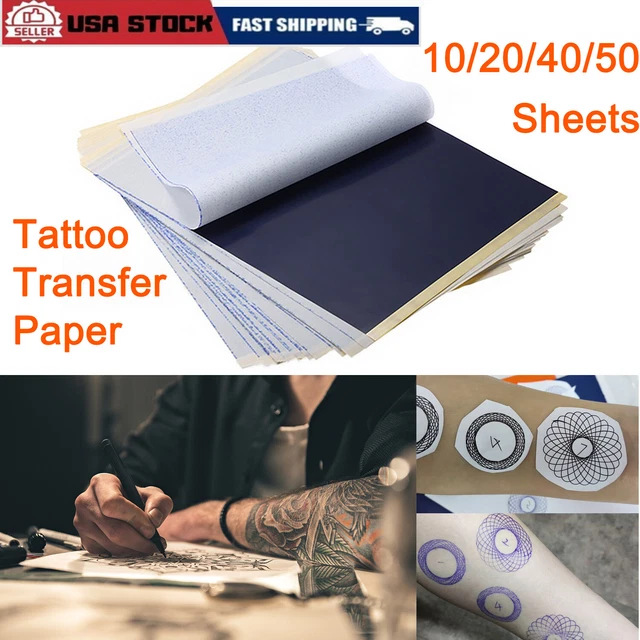 1050X TATTOO TRANSFER Paper Stencil Carbon Thermal Tracing Paper for