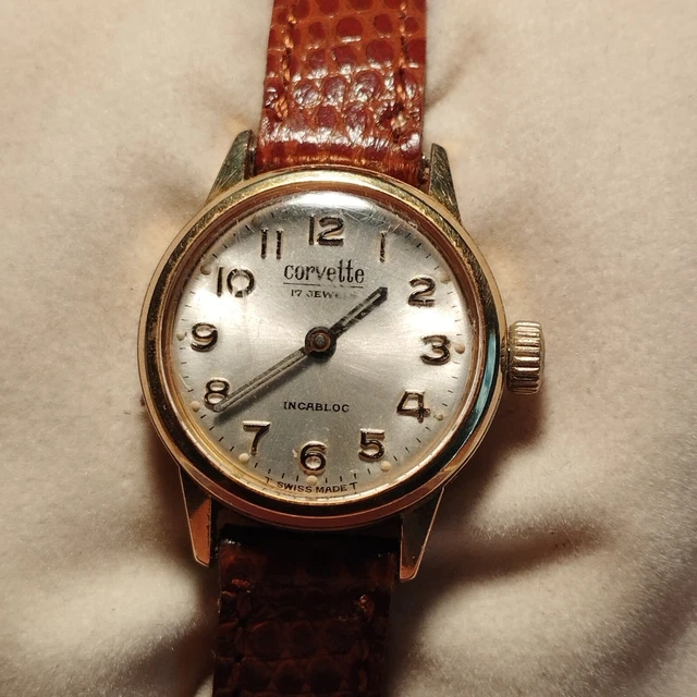 MONTRE WATCH SWISS Made EDOX mecanique femme vintage ancienne or ou plaqué ? EUR 70,00 - PicClick FR