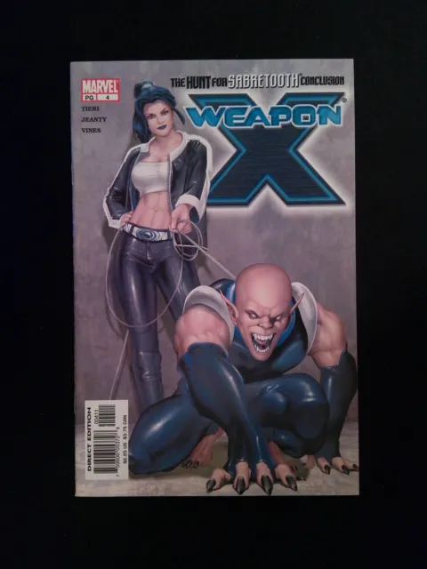 Weapon X #4 (2ND SERIES) MARVEL Comics 2003 VF+