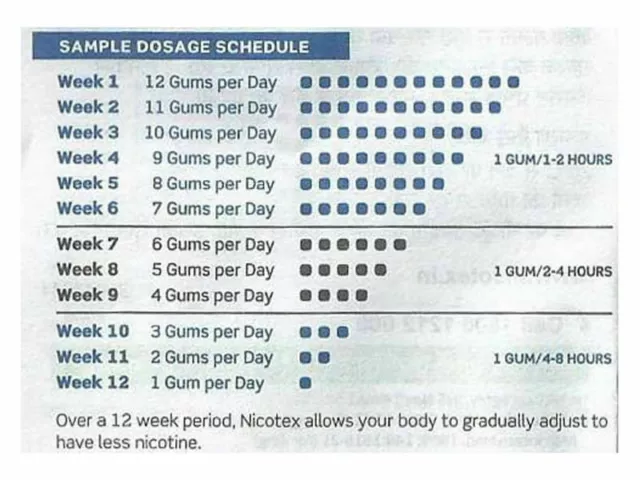 Paquete de 10 - Cipla Nicotex 2 mg 'Sabor a canela' 90 chicles para dejar de fumar (unisex) 2