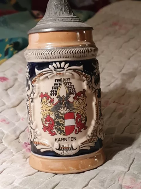 Vintage Austrian Stein. Karnten. Excellent. 14cm.