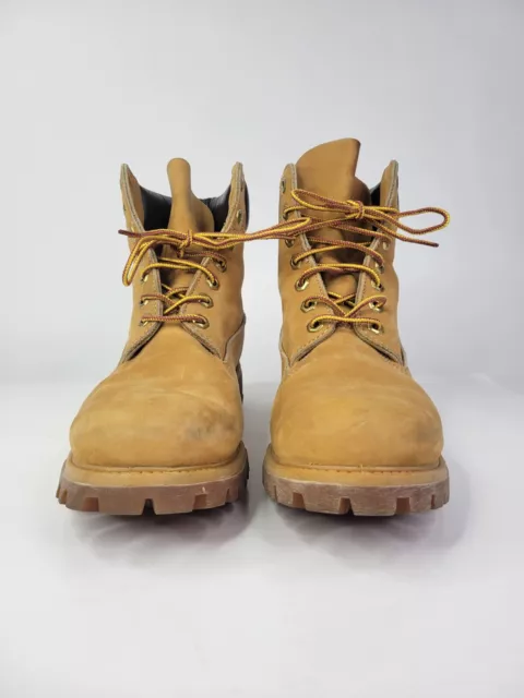 SIZE 7.5 IN Men Timberland 6 Inch Premium Boots Wheat Nubuck Leather ...