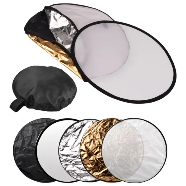 80cm Photogenic Photography Studio 5in1 Light Collapsible Reflector KIT 32" Disc