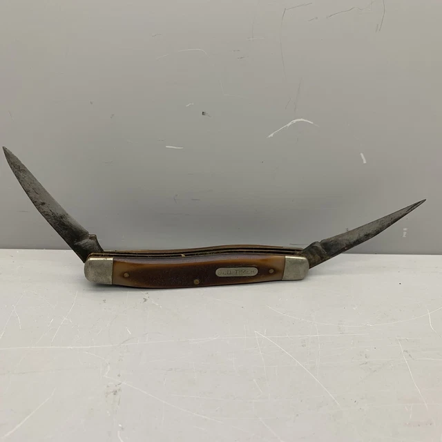 4” Collectible Old Timer Folding Blade Pocket Knife Vintage Antique