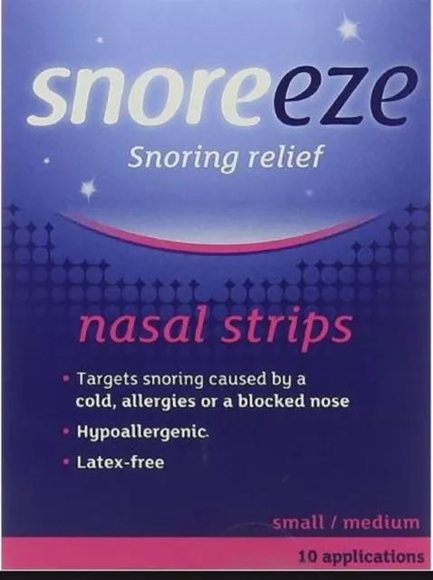 Snoreeze Snoring Relief Nasal Strips(Small-Medium) - 1