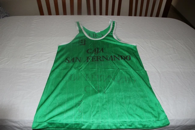 Vintage Real Betis Balompié Soccer Jersey Caldecor Size 8 Kids