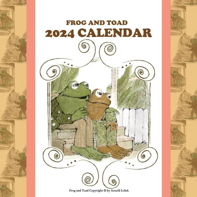 FROG AND TOAD 2024 Calendar NEW Japan 34.80 PicClick