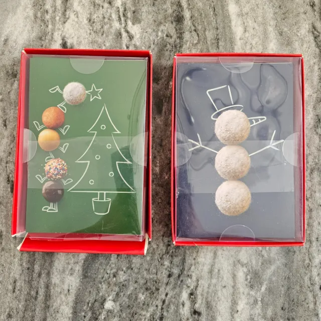 Tim Hortons Christmas Holiday Cards Timbits Snowman Tree Hockey 2019 - 2 boxes 3