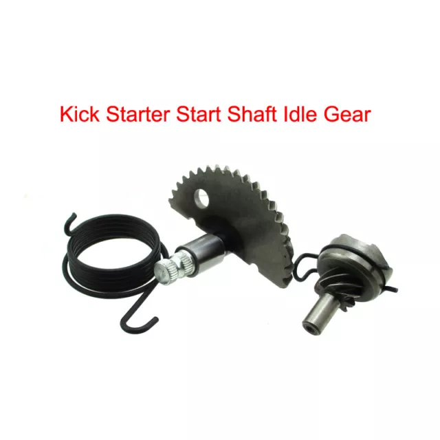 Kick Starter Start Shaft Idle Gear For 49cc 50cc 80cc GY6 139QMB Scooter Moped