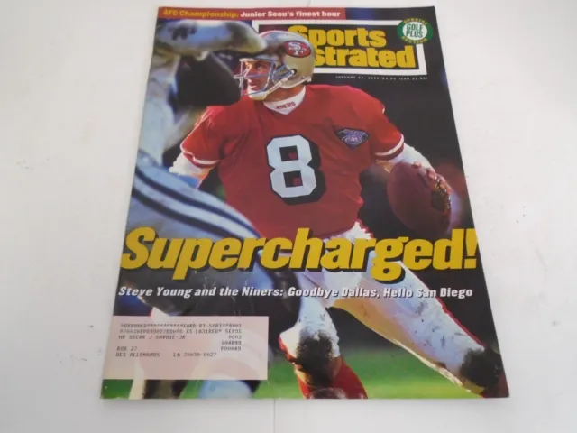 Sports Illustrated Magazine January 23, 1995 Steve Young