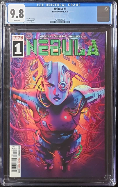 Nebula #1 (2020) CGC 9.8 NM/MT - 1st Nebula Solo Series - Marvel - Minor Key [2]