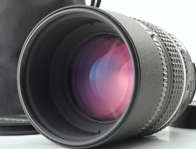 [MINT w/Case!]  Nikon AF DC NIKKOR 105mm f/2D Auto Focus Lens From JAPAN