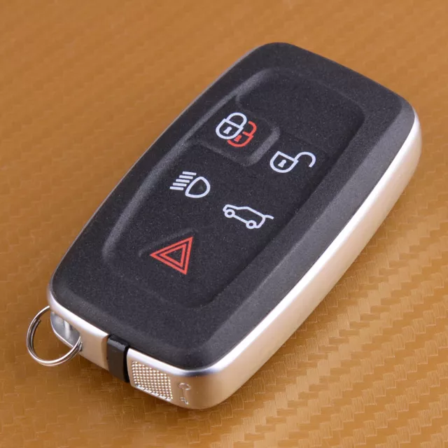 5 Button Remote Key Shell Case Fob fit for Land Rover LR4 Range Evoque Sport rt